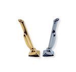 Metal Hoover Snuff Pipe gold and silver