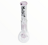 Glass Ment@l water pipe pink bong UK shop UK delivery.