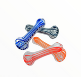 Coloured Glass Spoon Pipe