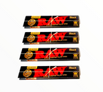 RAW Black Classic King Size Slim papers pack of 4