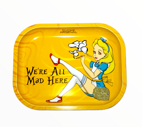Smoke Arsenal Tray -  We're All Mad Here uk shipping