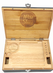Wise Skies Bamboo Natural Wooden R-Box - XL (Black)