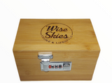 Wise Skies Wooden Storage Box With Security Lock