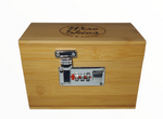 Wise Skies Wooden Storage Box With Security Lock